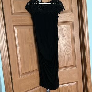 Back maternity dress bought off Amazon